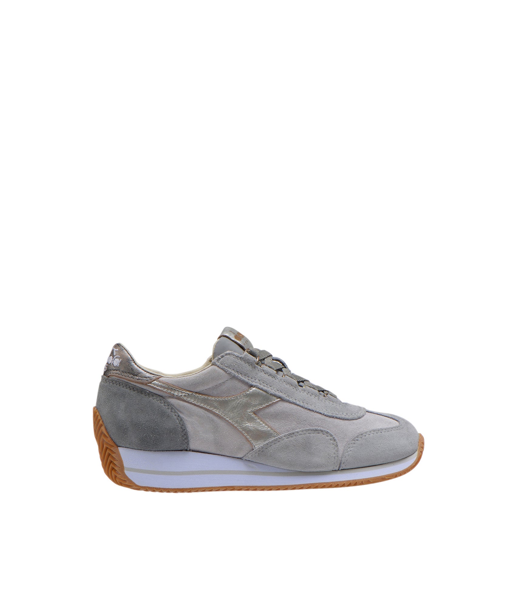 Diadora Heritage Equipe W Sw Hh Evo Grey Cement Grigio Donna Chemise Imola