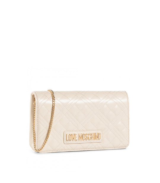 Borsa Quilted Nappa Pu - Avorio