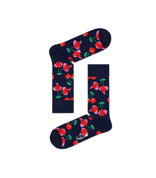 Cherry Dog Sock