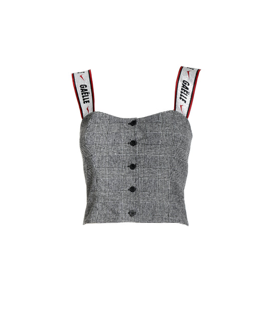 Top + Nastro - Grigio