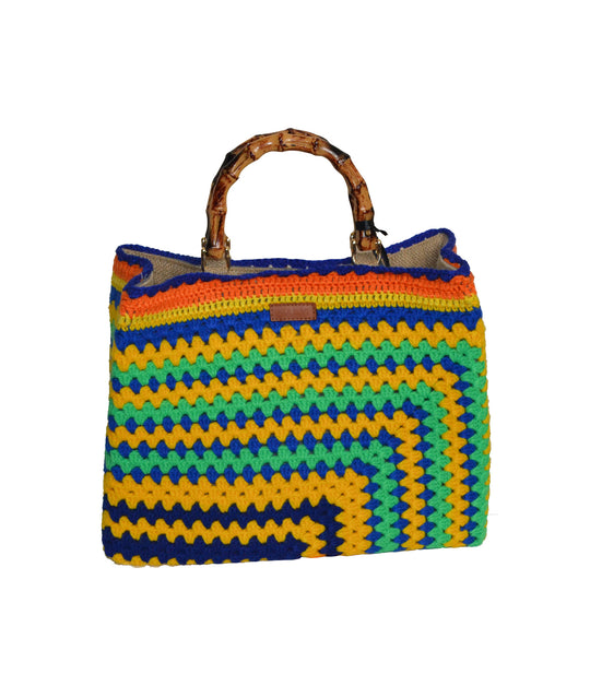 Tote Bag Crochet - Multicolor