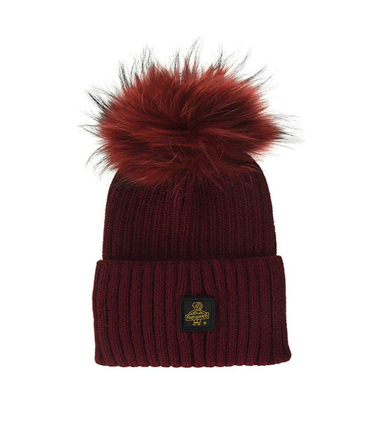 Snow Flake Hat - Bordeaux