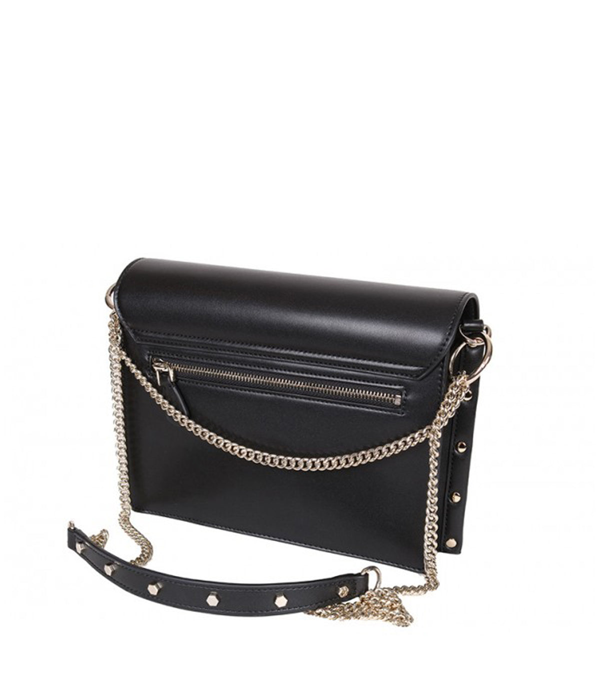 Tia Convertible Crossbody Flap - Black — 2