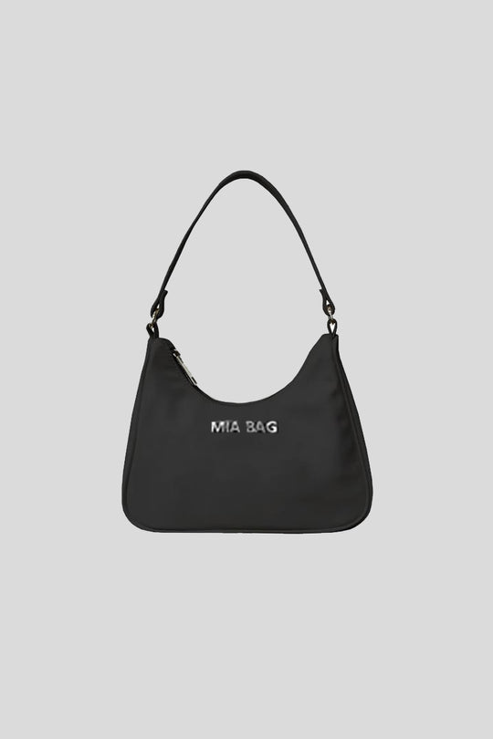 Mini Bag A Spalla Nylon - Nero
