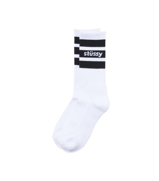 Stussy Sport Crew Socks - White