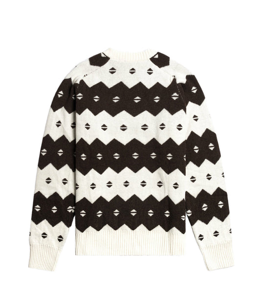 Kevin Sweater - Off-White Jacquard