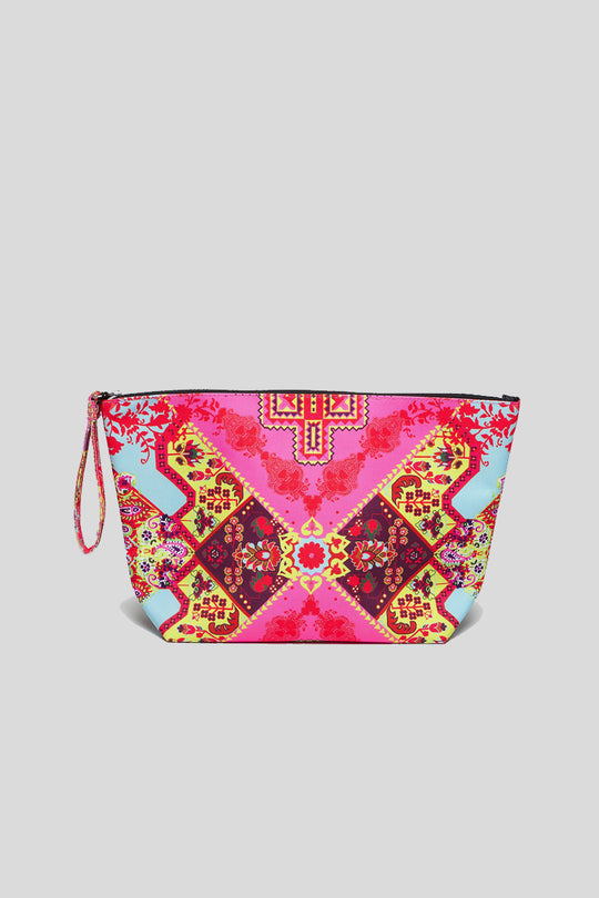 Printed Maxi Pochette 100% Pl