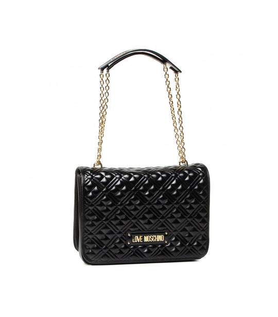 Borsa Quilted Nappa Pu - Nero
