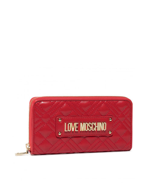 Portafoglio Quilted Nappa - Pu Rosso