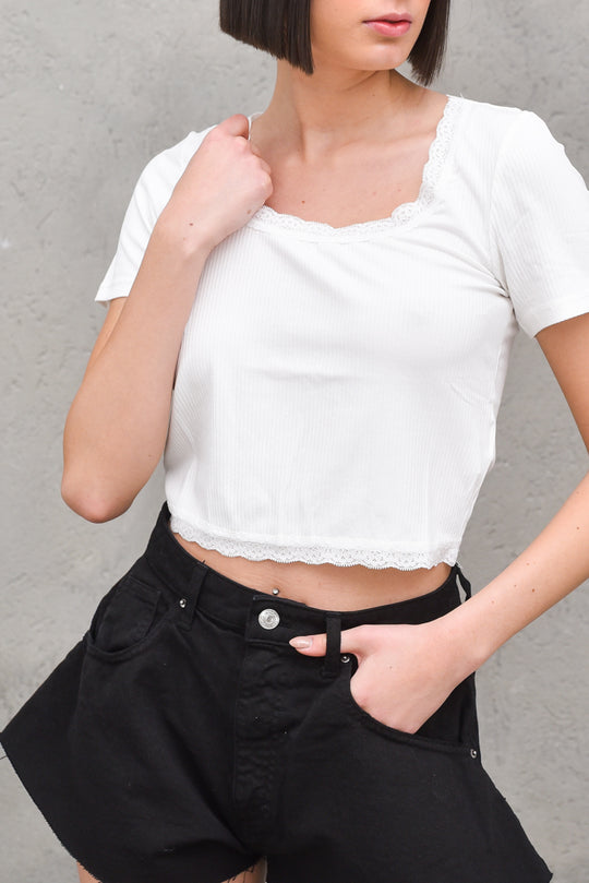 Ladies Top - Off White