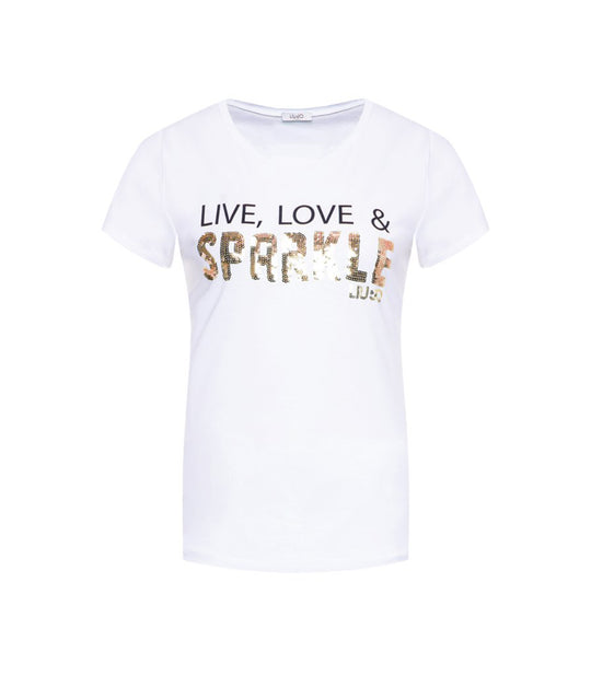 T-Shirt M/C - Bianco Ottico/Brush