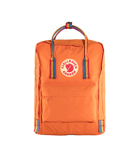 Kanken Rainbow - Burnt Orange/Rainbow Pattern