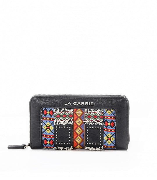 Yucatan Wallet Bott Vegan + Text - Combi Black