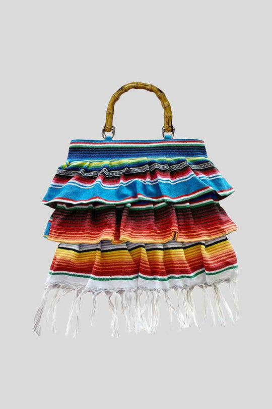 Shopping Bag Balze Mexican - Turchese