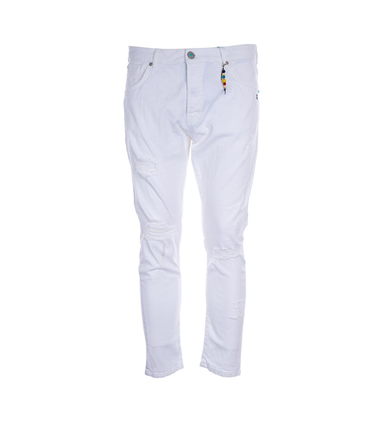 Pantalone Slim - Bianco