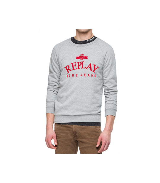 Felpa Replay Blue Jeans