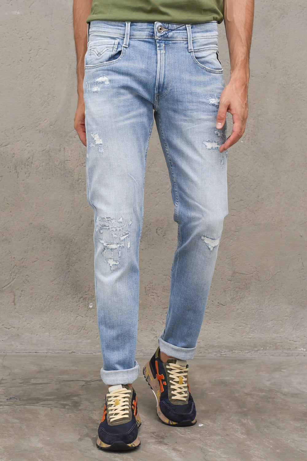 Anbass Pants - Deep Blue — 1