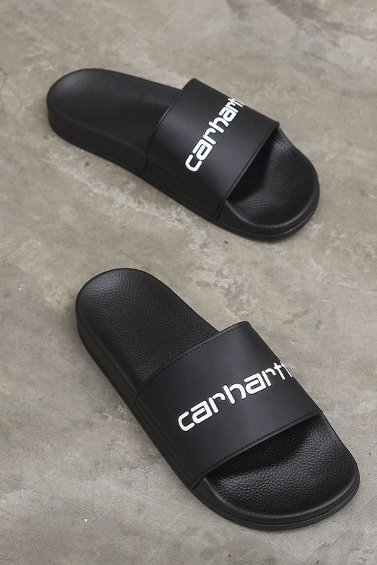 CARHARTT WIP SLIPPER Black/White