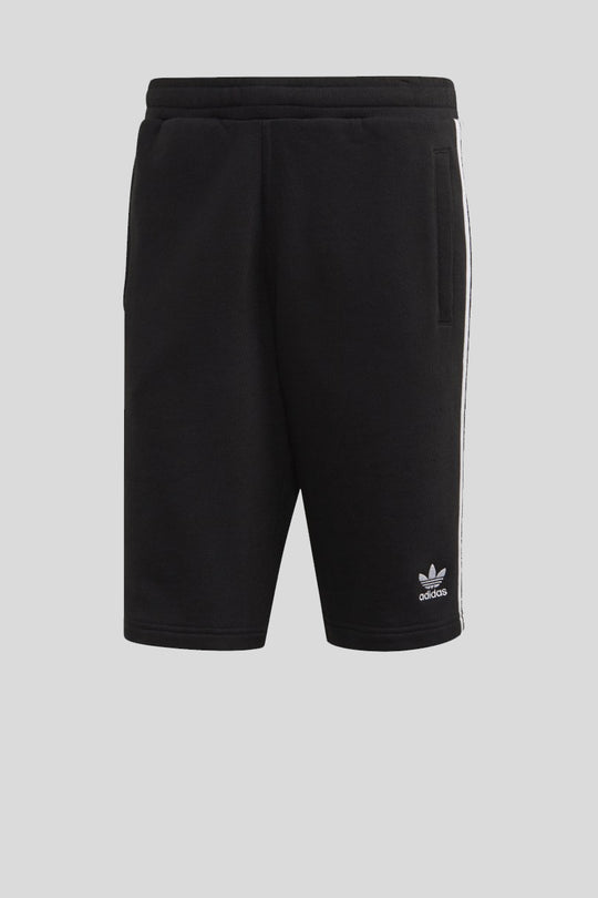 3-Stripe Short - Black