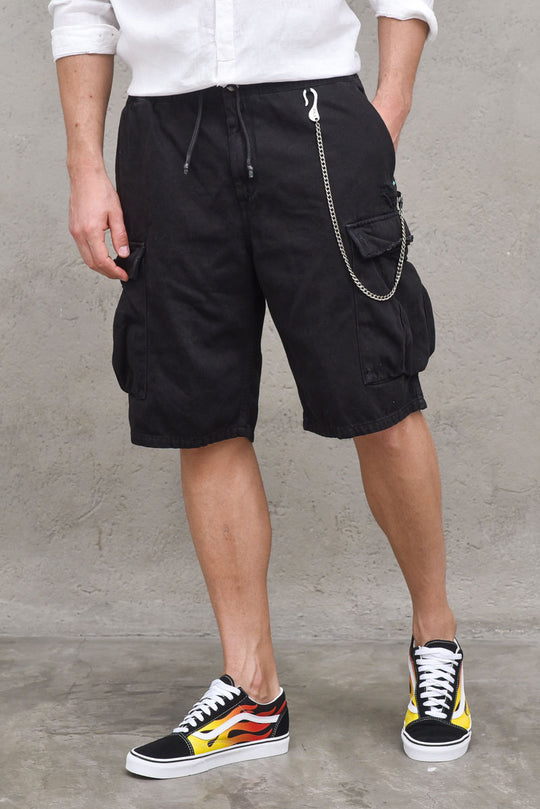 Bermuda Coulisse - Nero