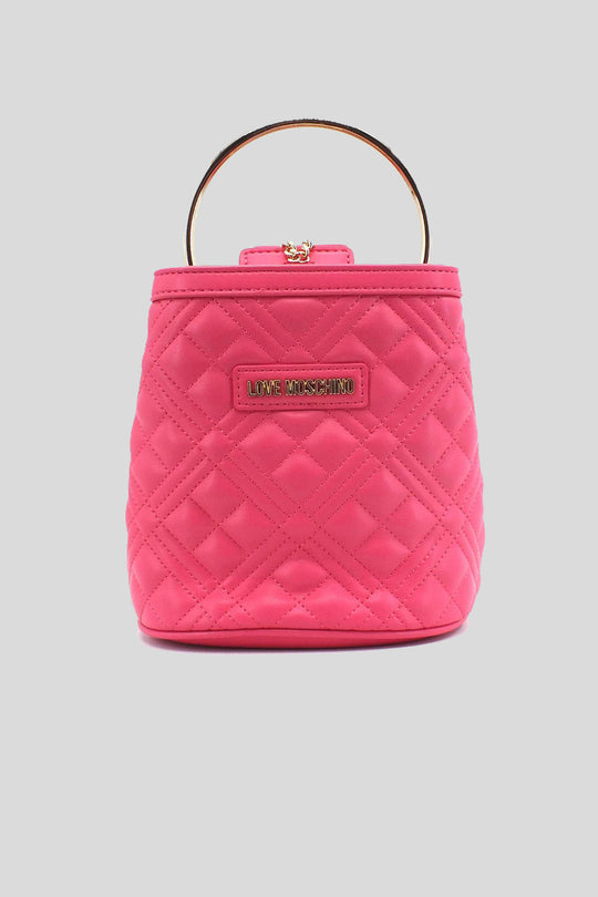 Borsa Quilted Nappa Pu - Fuxia