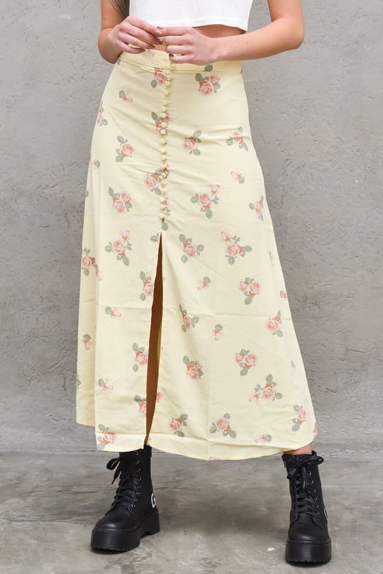 Ladies Top - Yellow Roses