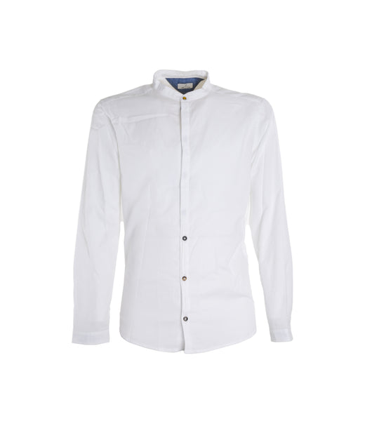 Camicia Uomo M/L Coreana - Bianco