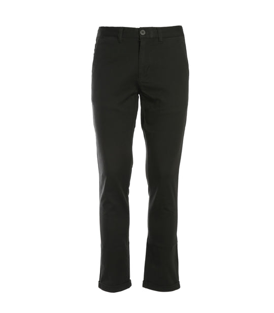 Chino Bottom Fold - Militare Scuro