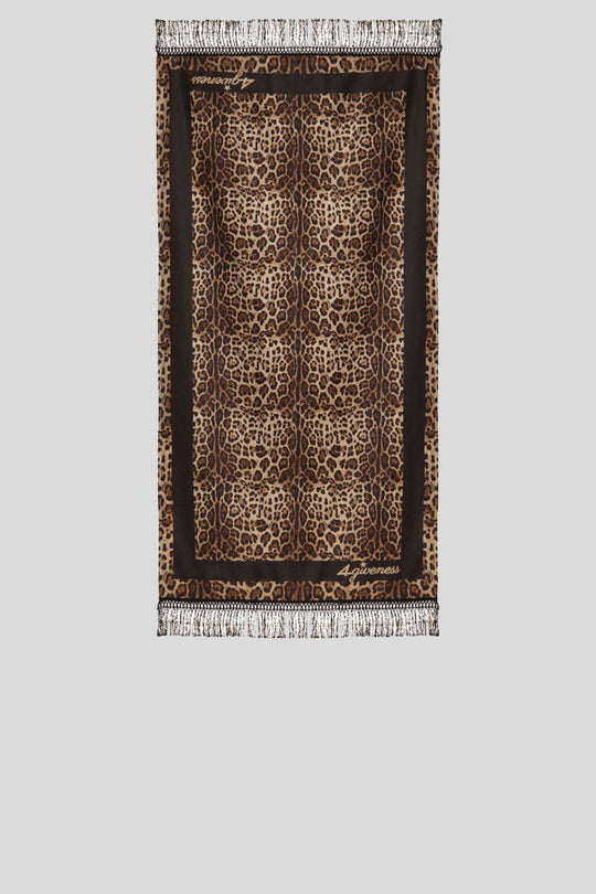 Telo Mare Microfibra - Leopard Wings