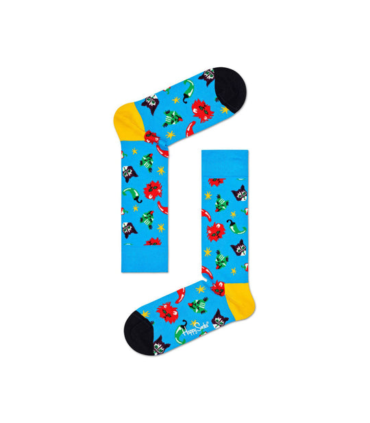 Chili Cat Sock