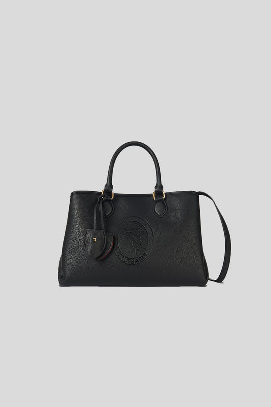Pre Iris Tote Md Stampa Cervo - Black