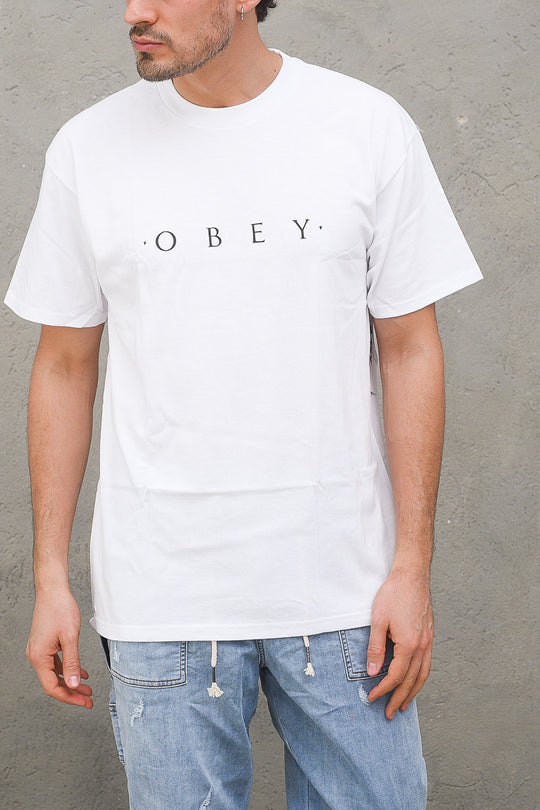 Novel Obey Classic Tee - White