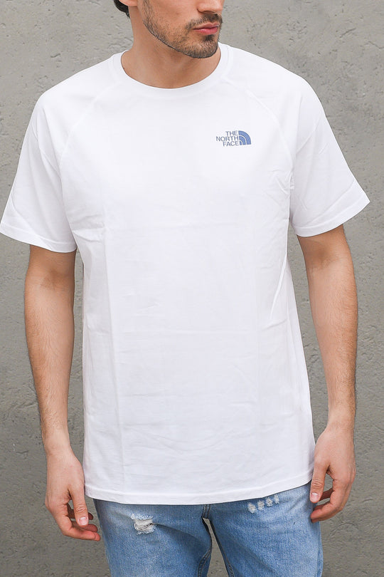 M S/S North Faces Tee - Eu Tnf White