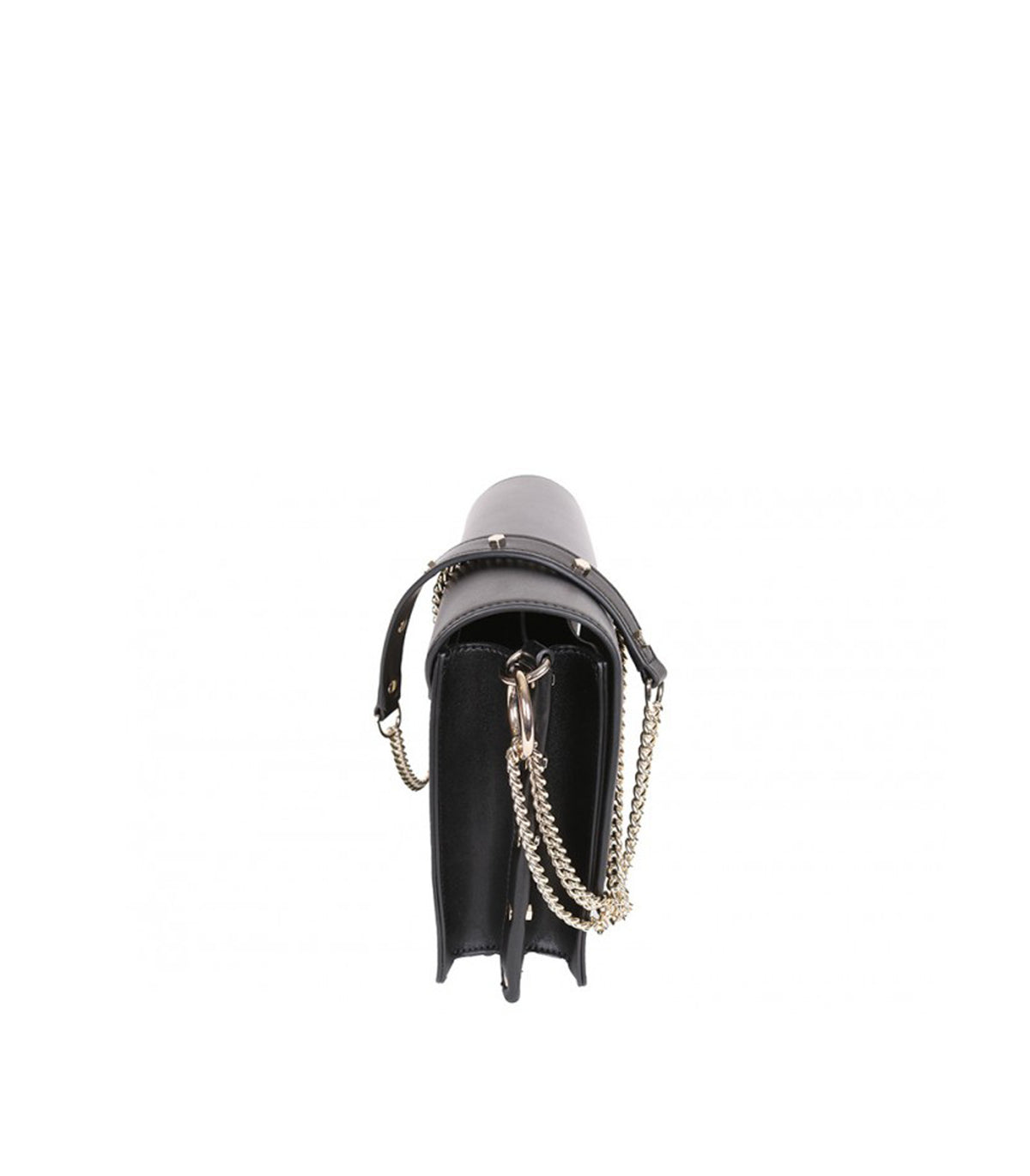 Tia Convertible Crossbody Flap - Black — 3
