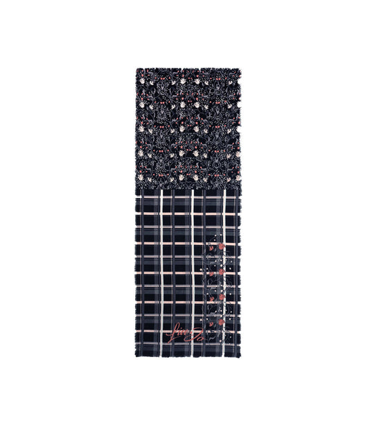 Stola 70x180 Check - Nero