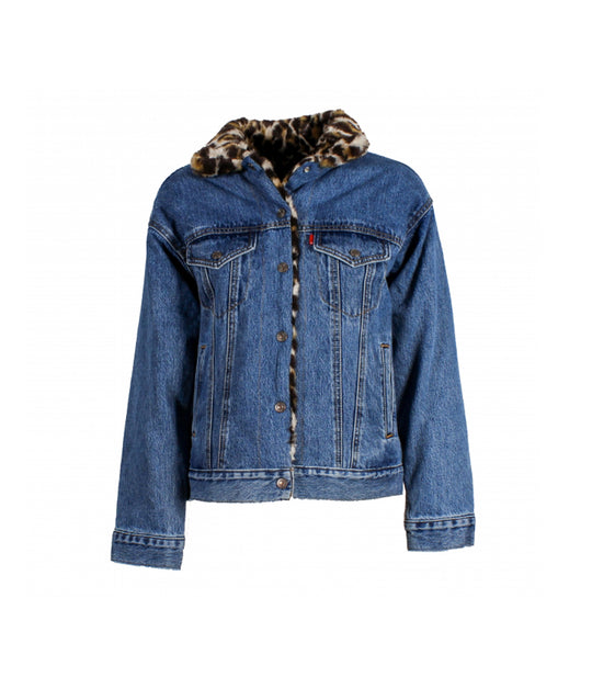 Dad revr fur trucker - cat eye