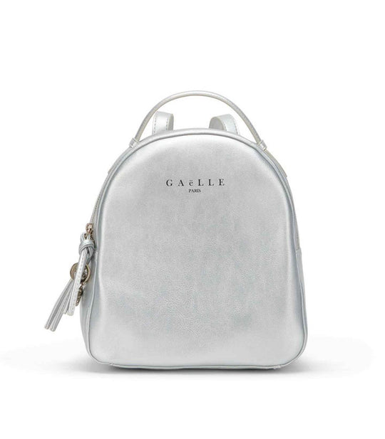 Mini Zaino Con Logo - Argento