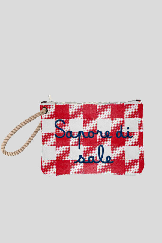 Parisienne Cord Pochette Whit Cord Handle