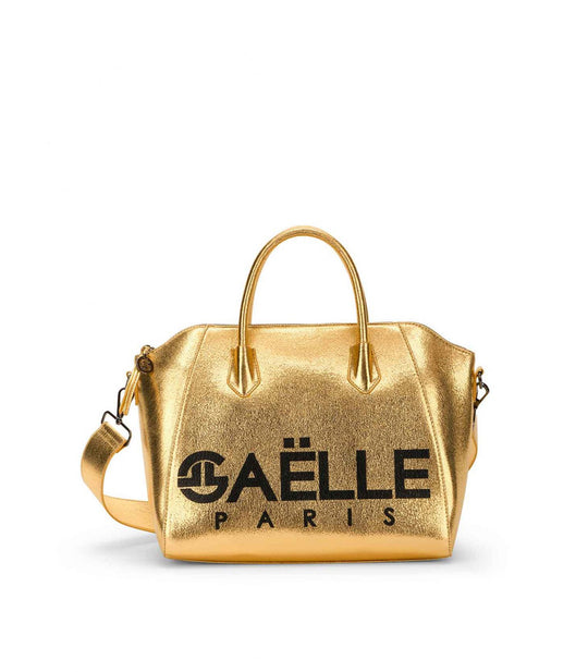Bauletto Con Logo - Oro