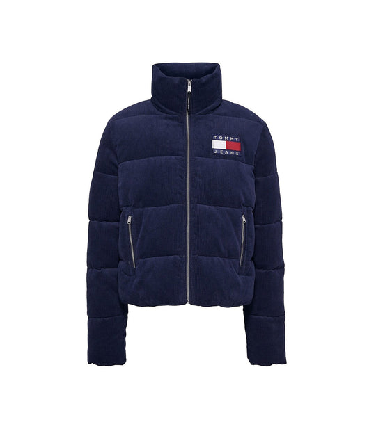 Tjw Cord Puffa Jacket - Cbk Black Iris