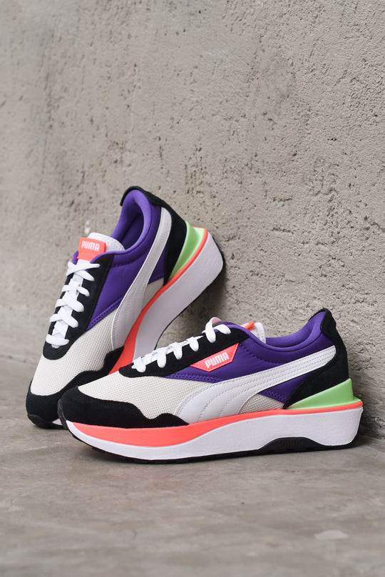 Cruise Rider Silk Road Wns - Black/White/Pink