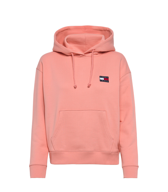 Tjw Tommy Badge Hood - Pink Icing