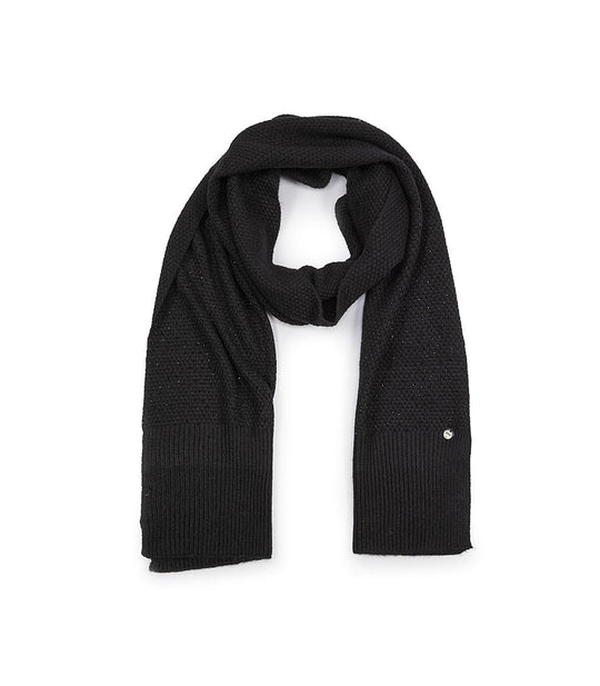 Sciarpa Maglia Allover - Nero