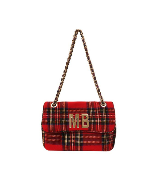 Tracolla Morbida Tartan Mb Metallo - Tartan