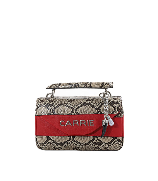 Zambesi Hight Baguette Stp Pyton Ecop - Rock/Red