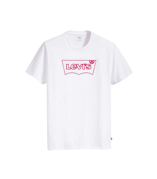 Housemark Graphic Tee - Hm Outline White