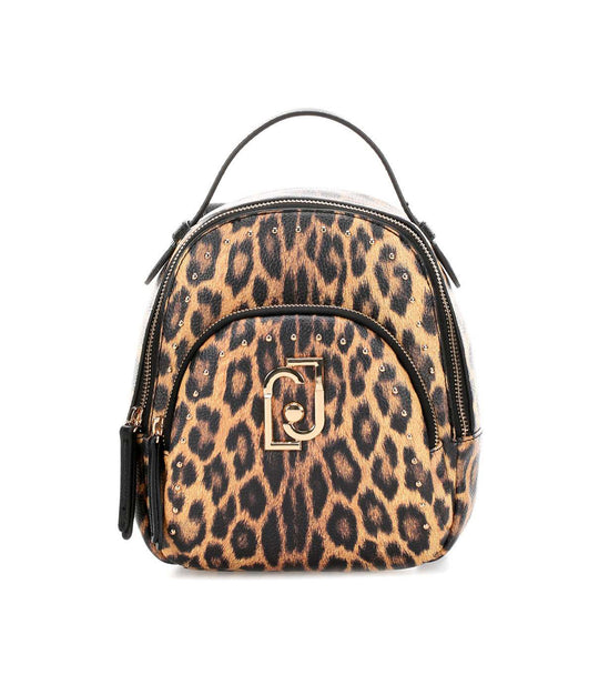 S Backpack - Leopardo Marrone