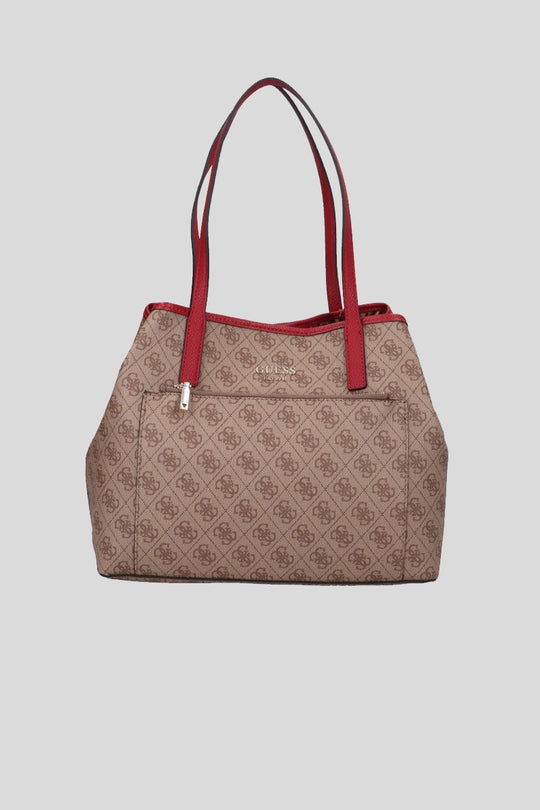 Vikky Roo Tote - Latte Logo