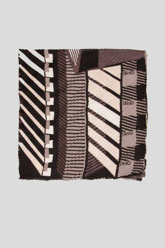 Foulard 120x120 - Nero