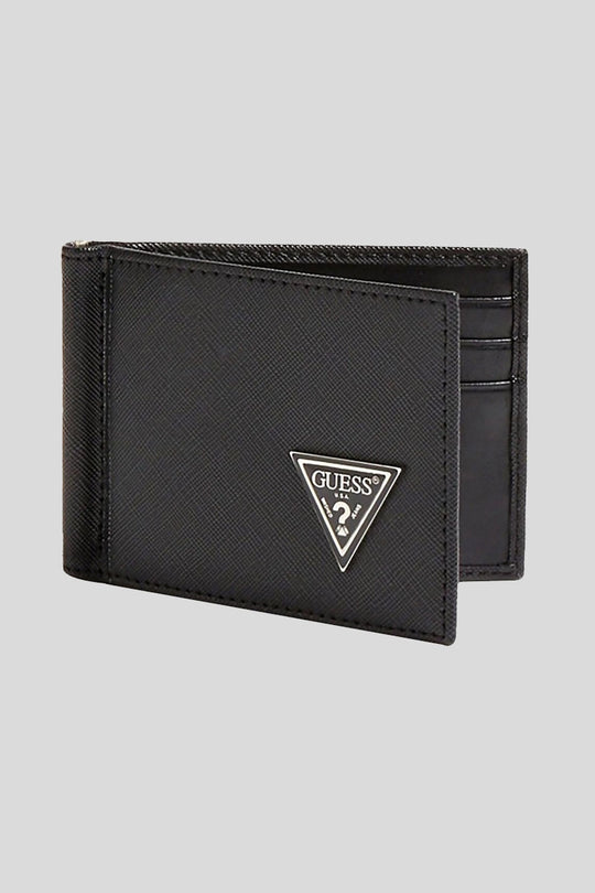 Certosa Clip Card Case - Black